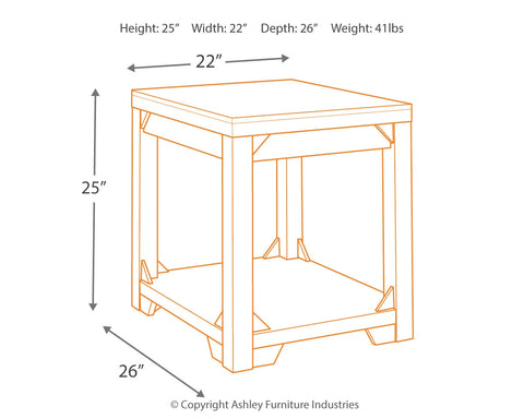 Fregine 2 End Tables