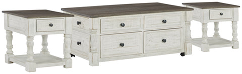 Havalance Coffee Table with 2 End Tables - JMD Furniture DMV