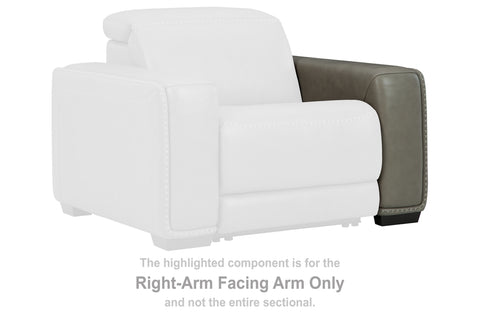 Correze Right-Arm Facing Arm