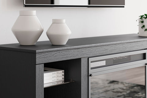 Cayberry 60 TV Stand with Electric Fireplace