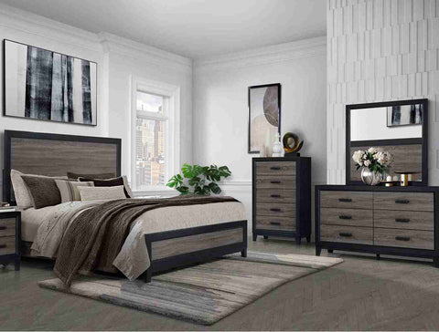 Brown Queen Bedroom Set
