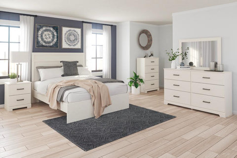 White Wooden Bedroom Set