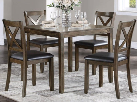 5PC Wood dining set