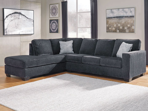 Ashley dark grey sectional - JMD Furniture DMV