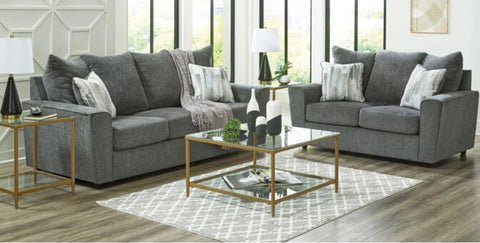 Ashley Grey sofa loveseat