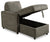 Kerle Left-Arm Facing Corner Chaise with Storage