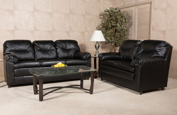 Bonded Leather Sofa and Loveseat - JMD Furniture&Mattresses