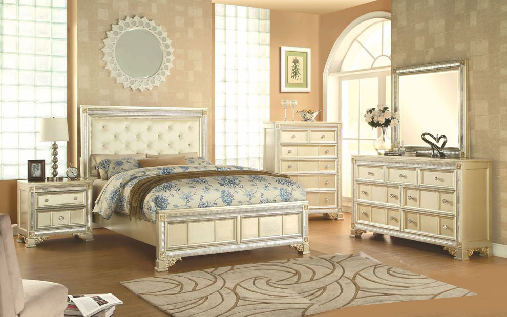 Aurora Queen size Bedroom Set - JMD Furniture&Mattresses
