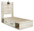 Cambeck Twin Panel Bed with 2 Storage Drawers